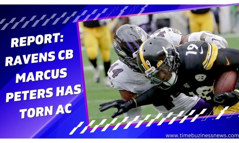Report: Ravens CB Marcus Peters Has Torn AC