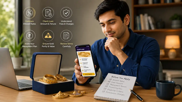 How to track and repay a gold loan on a loan app